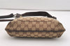 Authentic GUCCI Shoulder Cross Body Bag GG Canvas Leather 122793 Brown 4954J