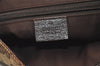 Authentic GUCCI Shoulder Cross Body Bag GG Canvas Leather 122793 Brown 4954J