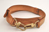 Authentic Louis Vuitton Leather Shoulder Strap Beige 40.9-47.8" LV 4954K