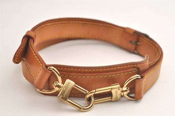 Authentic Louis Vuitton Leather Shoulder Strap Beige 40.9-47.8" LV 4954K
