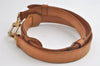 Authentic Louis Vuitton Leather Shoulder Strap Beige 40.9-47.8" LV 4954K