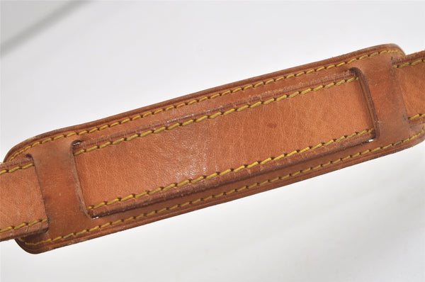 Authentic Louis Vuitton Leather Shoulder Strap Beige 40.9-47.8" LV 4954K