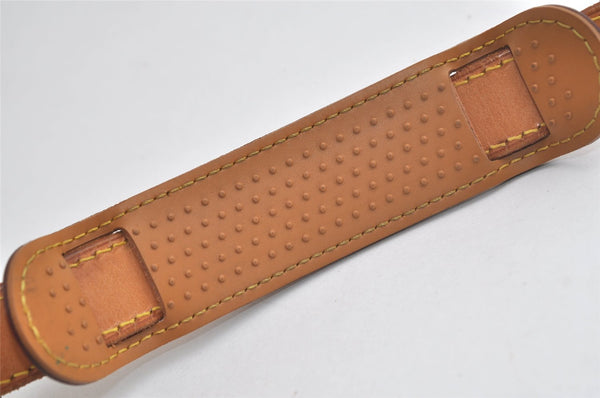 Authentic Louis Vuitton Leather Shoulder Strap Beige 40.9-47.8" LV 4954K