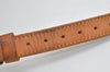 Authentic Louis Vuitton Leather Shoulder Strap Beige 40.9-47.8" LV 4954K