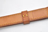 Authentic Louis Vuitton Leather Shoulder Strap Beige 40.9-47.8" LV 4954K