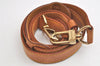 Authentic Louis Vuitton Leather Shoulder Strap Beige 40.9-47.8" LV 4954K