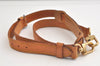 Authentic Louis Vuitton Leather Shoulder Strap Beige 40.7-47.6" LV 4955K