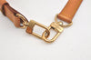 Authentic Louis Vuitton Leather Shoulder Strap Beige 40.7-47.6" LV 4955K