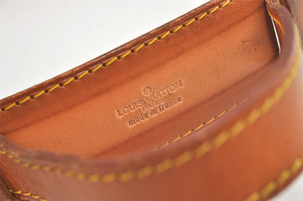 Authentic Louis Vuitton Leather Shoulder Strap Beige 40.7-47.6" LV 4955K