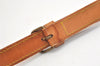 Authentic Louis Vuitton Leather Shoulder Strap Beige 40.7-47.6" LV 4955K