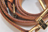 Authentic Louis Vuitton Leather Shoulder Strap Beige 40.7-47.6" LV 4955K