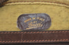 Authentic GUCCI Web Sherry Line Shoulder Crossbody Bag Purse Leather Brown 4957J