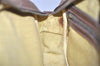 Authentic GUCCI Web Sherry Line Shoulder Crossbody Bag Purse Leather Brown 4957J