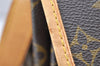 Authentic Louis Vuitton Monogram Saumur 35 Shoulder Cross Bag M42254 LV 4963K