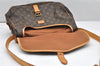 Authentic Louis Vuitton Monogram Saumur 35 Shoulder Cross Bag M42254 LV 4963K