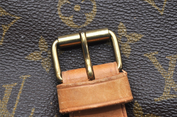 Authentic Louis Vuitton Monogram Saumur 35 Shoulder Cross Bag M42254 LV 4963K