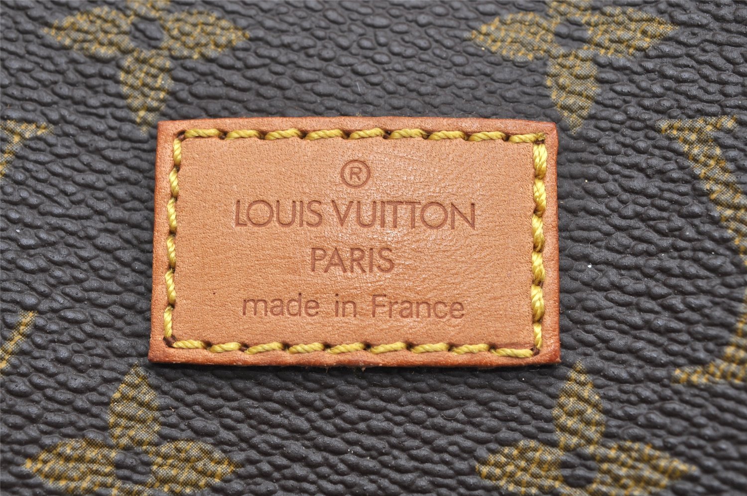 Authentic Louis Vuitton Monogram Saumur 35 Shoulder Cross Bag M42254 LV 4963K