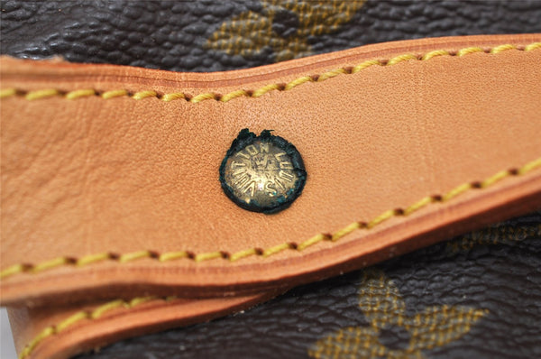 Authentic Louis Vuitton Monogram Saumur 35 Shoulder Cross Bag M42254 LV 4963K