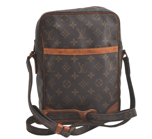 Authentic Louis Vuitton Monogram Danube MM Shoulder Cross Bag M45264 LV 4964K