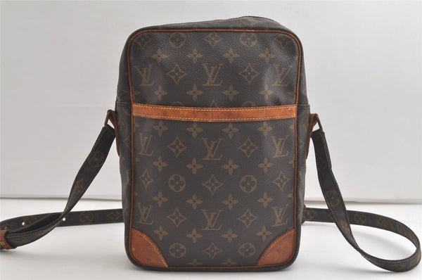 Authentic Louis Vuitton Monogram Danube MM Shoulder Cross Bag M45264 LV 4964K