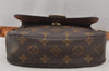 Authentic Louis Vuitton Monogram Saint Cloud MM M51243 Shoulder Cross Bag 4965J