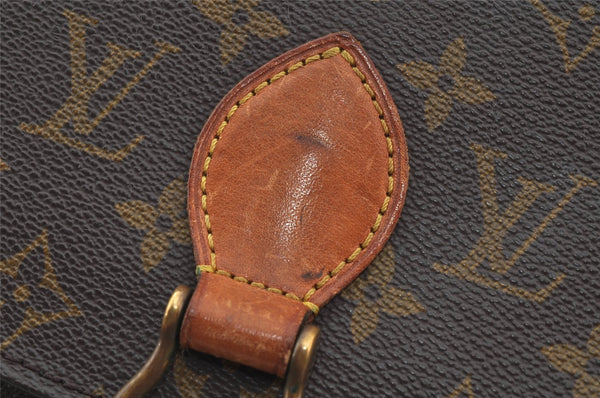 Authentic Louis Vuitton Monogram Saint Cloud MM M51243 Shoulder Cross Bag 4965J