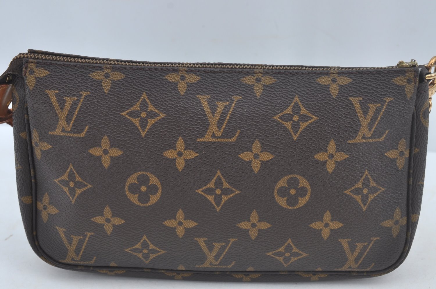 Authentic Louis Vuitton Monogram Pochette Accessoires Pouch M51980 Junk 4965K