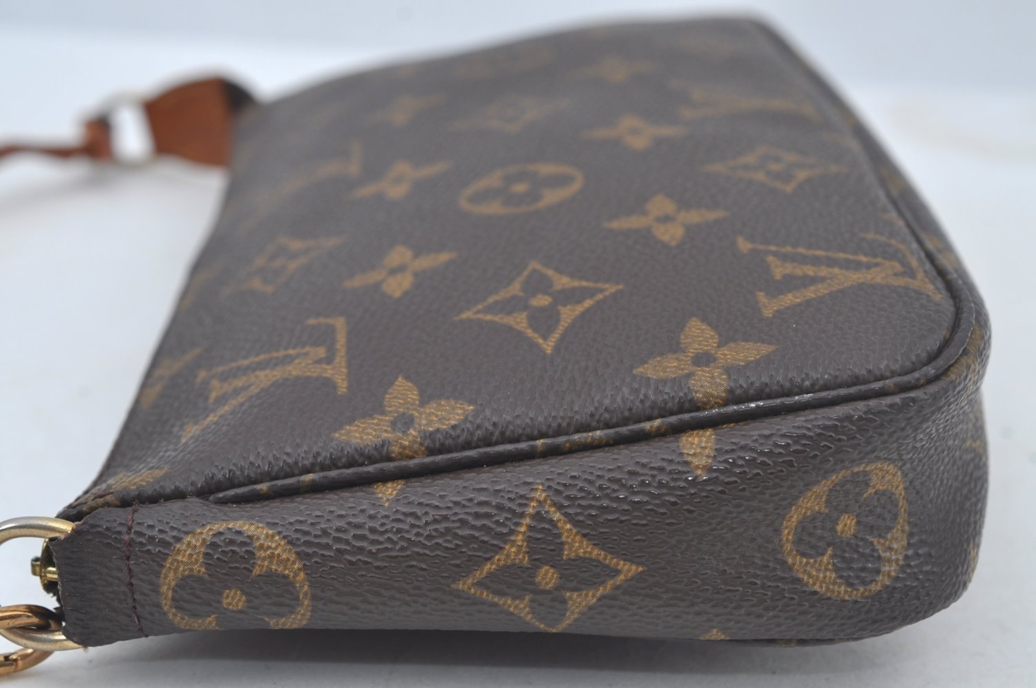 Authentic Louis Vuitton Monogram Pochette Accessoires Pouch M51980 Junk 4965K