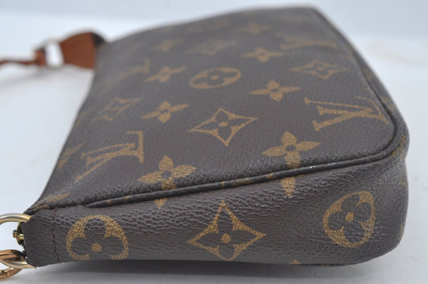 Authentic Louis Vuitton Monogram Pochette Accessoires Pouch M51980 Junk 4965K