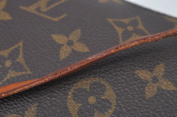 Authentic Louis Vuitton Monogram Pochette Accessoires Pouch M51980 Junk 4965K