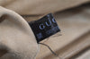 Authentic GUCCI Double G Vintage Hand Bag Purse Leather 282481 Beige 4966J