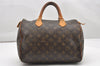 Authentic Louis Vuitton Monogram Speedy 30 Hand Boston Bag M41526 LV Junk 4966K