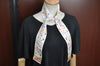 Authentic Louis Vuitton Monogram Multicolor Bandeau Scarf White M71991 LV 4967H