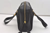 Authentic GIVENCHY Vintage Tassel Canvas Leather Hand Bag Purse Black 4967J