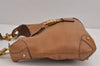 Authentic GUCCI Jackie Vintage Shoulder Hand Bag Leather 120888 Brown 4968J