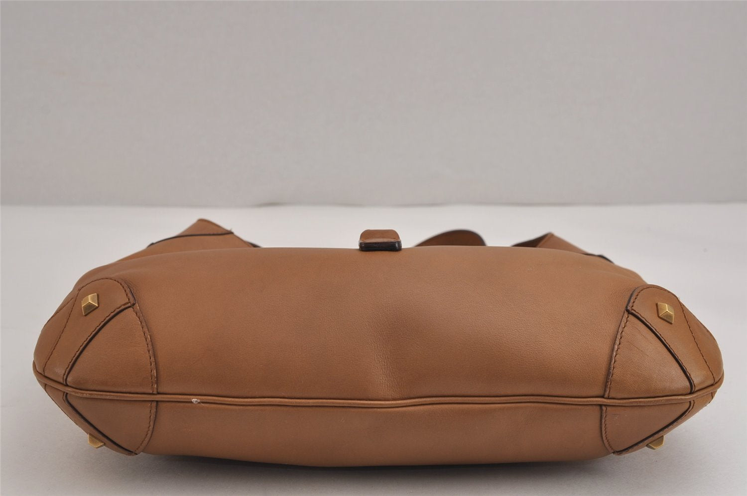 Authentic GUCCI Jackie Vintage Shoulder Hand Bag Leather 120888 Brown 4968J