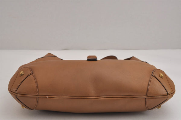 Authentic GUCCI Jackie Vintage Shoulder Hand Bag Leather 120888 Brown 4968J