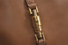 Authentic GUCCI Jackie Vintage Shoulder Hand Bag Leather 120888 Brown 4968J