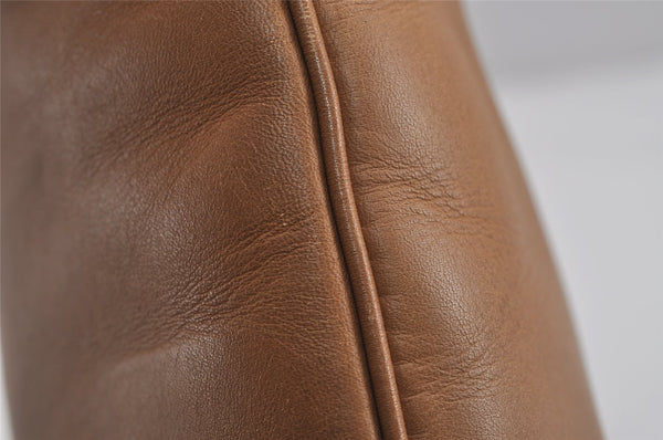 Authentic GUCCI Jackie Vintage Shoulder Hand Bag Leather 120888 Brown 4968J