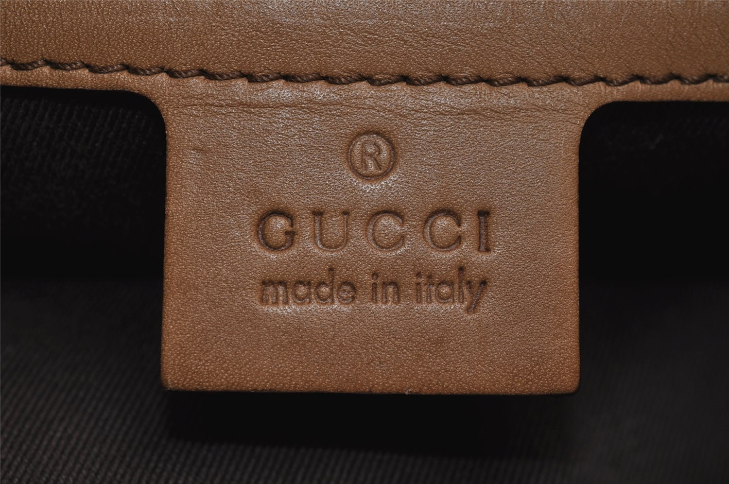 Authentic GUCCI Jackie Vintage Shoulder Hand Bag Leather 120888 Brown 4968J