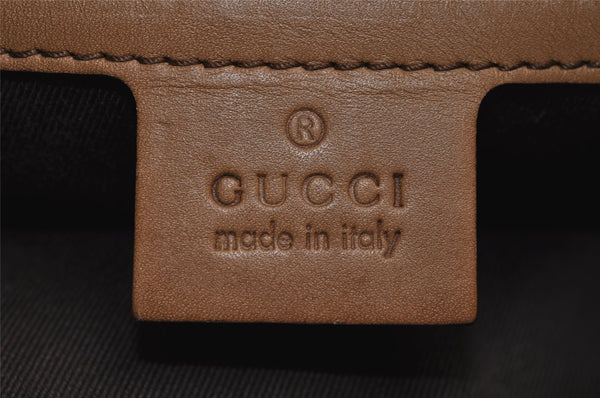 Authentic GUCCI Jackie Vintage Shoulder Hand Bag Leather 120888 Brown 4968J