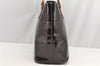 Authentic Louis Vuitton Vernis Houston Shoulder Hand Bag M91999 Wine Red 4969I