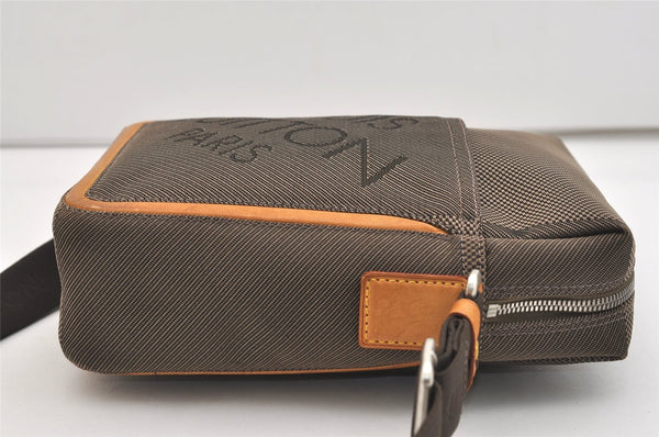 Authentic Louis Vuitton Damier Geant Citadin MM Shoulder Bag M93040 Brown 4969J