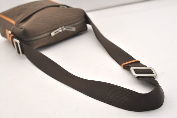 Authentic Louis Vuitton Damier Geant Citadin MM Shoulder Bag M93040 Brown 4969J