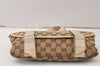 Authentic GUCCI Vintage Waist Body Bag Purse Canvas Leather 145851 Brown 4969K