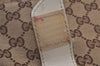 Authentic GUCCI Vintage Waist Body Bag Purse Canvas Leather 145851 Brown 4969K