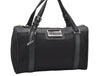 Authentic Christian Dior Trotter Street Chic Hand Bag Canvas Leather Black 4970K