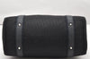 Authentic Christian Dior Trotter Street Chic Hand Bag Canvas Leather Black 4970K