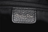 Authentic Christian Dior Trotter Street Chic Hand Bag Canvas Leather Black 4970K
