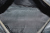 Authentic Christian Dior Trotter Street Chic Hand Bag Canvas Leather Black 4970K